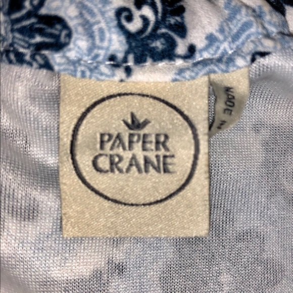 Paper Crane | Keyhole tie patterned halter dress - Picture 2 of 5